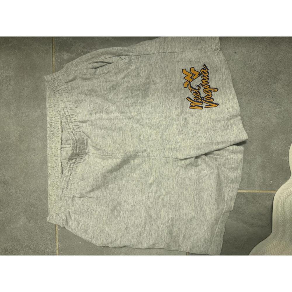 Vintage West Virginia Sweat shorts Medallion Gray  Medium